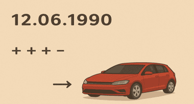 Finding Your Perfect Car Number Through Birth Date Math
