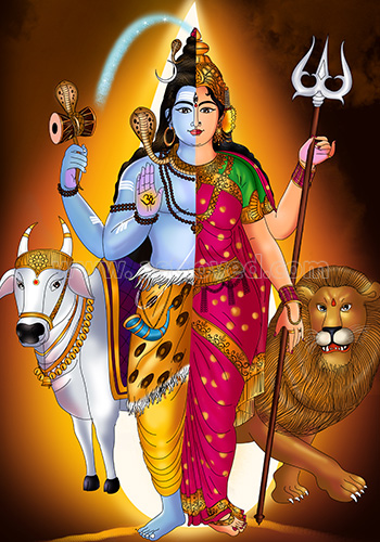 Lord Ardhanarishvara