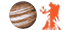 Jupiter Virgo Icon