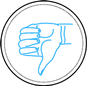 Unfavorable Icon