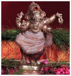 Temple Water Abishekam To Ganesha Min