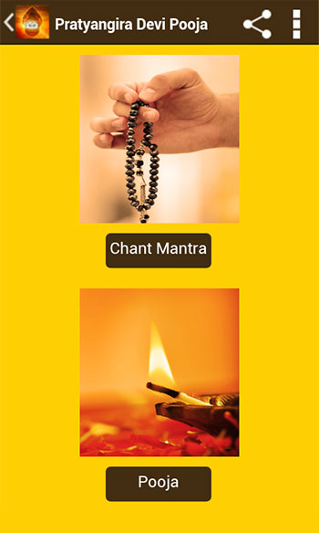 Pratyangira Devi Pooja
