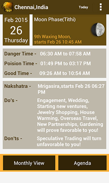 Vedic Calendar Pro