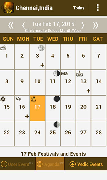 Vedic Calendar
